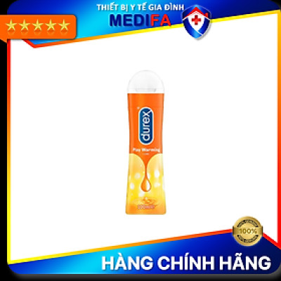 Gel Bôi Trơn Durex Play Warming 100ml - Gel Nóng Ấm - 100% Hàng Chính Hãng