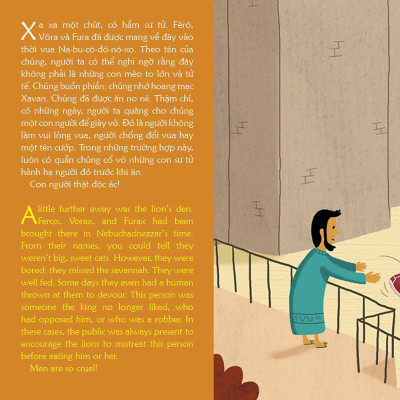 Sách - Sư Tử Fura Và Tiên Tri Đa-ni-en - Truyện Tranh Kinh Thánh Song Ngữ Việt Anh - Bayard Việt Nam