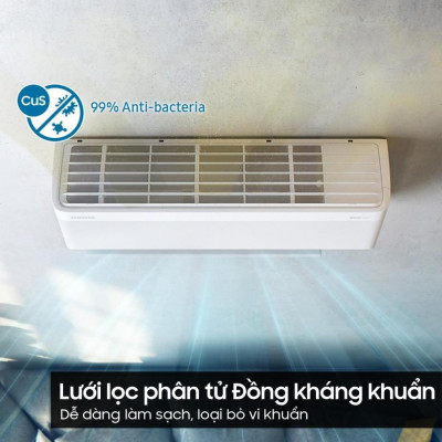 [MIỄN PHÍ VẬN CHUYỂN] Điều Hòa Samsung Inverter WindFree 12,000 BTU/h AR13CYHAAWKNSV - Hàng chính hãng