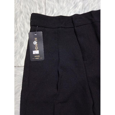 Quần tây dáng Baggy MANGO  kèm đai chất đẹp_Quần công sở nữ