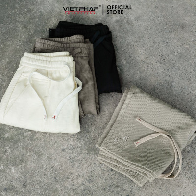 Quần Short Thun Nam VIỆT PHÁP Form Suông Chất liệu cotton thoáng mát co giãn tốt 92315