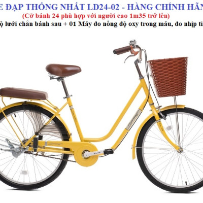 Xe đạp Thống nhất nữ LD 24-02 - Hàng chính hãng