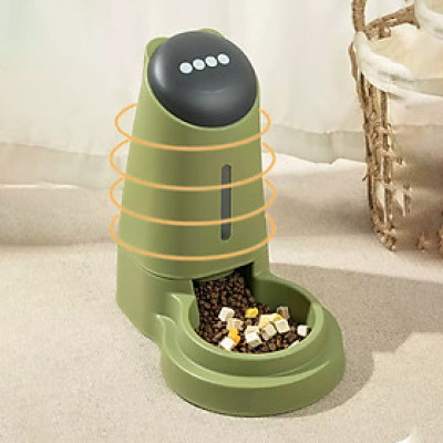 Bát Ăn Uống Tự Động 3.5L Cho Chó Mèo Kiểu Dáng Sang Trọng MỚI