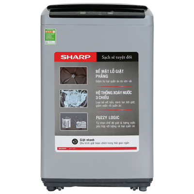 Máy Giặt Sharp 7.5 Kg ES-Y75HV-S -Hàng chính hãng( Chỉ giao HCM)