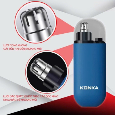 Máy cắt tỉa lông mũi chuyên nghiệp pin sạc chống nước MÀU ĐEN hoàn hảo cho vẻ ngoài của bạn