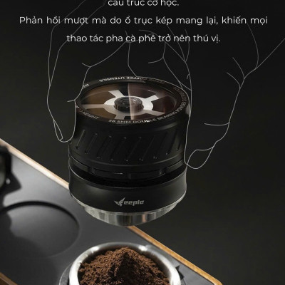 Combo dụng cụ pha espresso Diagonal line Series Feepie