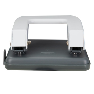 Máy Đục Lỗ 35 Tờ Deli, Xanh Dương, Ghi Xám - 1 Cái E0104