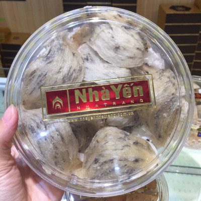 Tổ Yến Trắng Thô - Nhà Yến Nha Trang - Loại Chất Lượng 59 - Hộp 100 Gram - Tổ Yến Nguyên Chất - Tổ Yến Thô - Hàng Chính Hãng