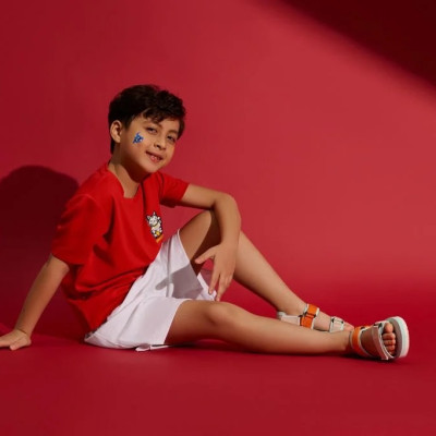 ÁO THỂ THAO THỜI TRANG ONWAYS KHÁNG KHUẨN TRẺ EM 8 BIT GRAPHIC T-SHIRT K13033 KID