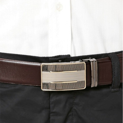 Thắt Lưng Nam Đầu Tăng Huy Hoàng HT4127 (120 x 4 cm) - Nâu