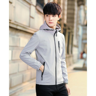 Áo khoát nam đẹp dây kéo ngực có nón cao cấp mẫu mới cực chất-A1037