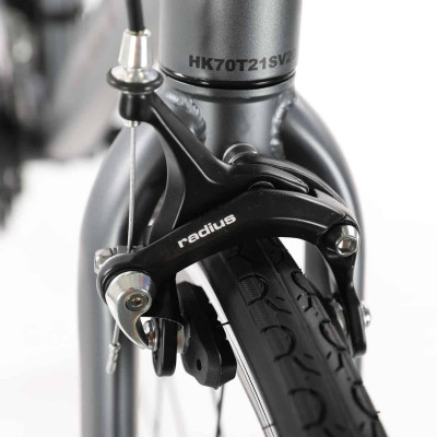 Xe đạp thể thao CALLI S2000 Khung nhôm không mối hàn, phanh C nhôm, phù hợp với người cao từ 1m48 trở lên