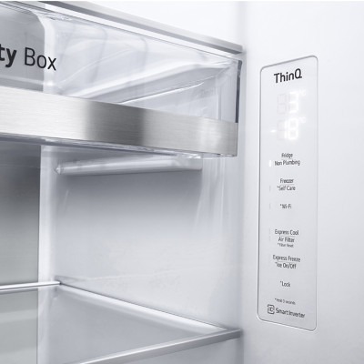 Tủ lạnh LG Inverter 635 lít GR-X257BL - Hàng Chính Hãng (Chỉ giao HCM)