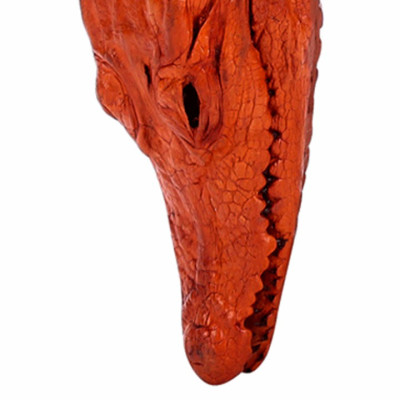 Móc khóa Huy Hoàng đầu cá sấu màu vàng-HT8218