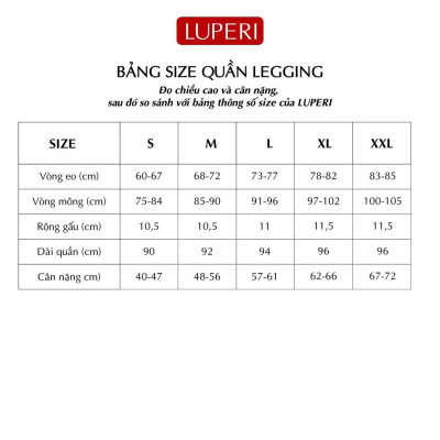 Quần Legging Nữ Nâng Mông LUPERI LP534 dáng trẻ trung có khóa kéo trước không bai không xù không cắn chỉ