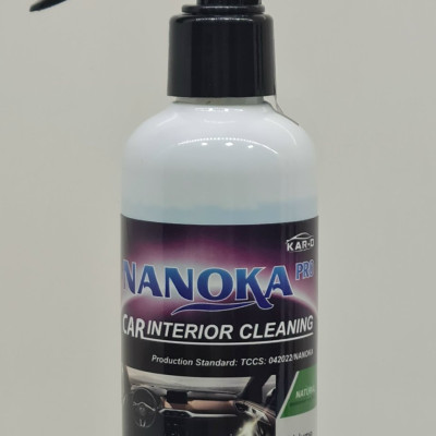 Vệ sinh nội thất ô tô, tẩy vết bẩn trên ghế da ô tô, vệ sinh ghế da ô tô, vệ sinh ghế sofa Nanoka 250ml