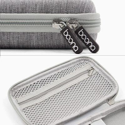 Túi đựng ổ cứng di động, cáp sạc điện thoại, tai nghe, usb Baona - DRU Hàng chính hãng