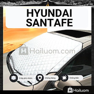 Tấm Che Nắng Kính Lái ô tô HYUNDAI SANTAFE - Tấm Che Nắng ô tô Cao Cấp
