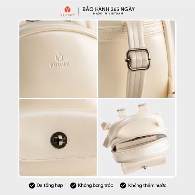 Balo Yuumy ( Thời trang nữ mini phong cách dễ thương  - Balo da Glossy YBA110 )