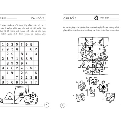 Sách - Brain Games - Thử Thách Logic - 100+ Để Trẻ Giỏi Suy Luận