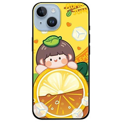 Ốp lưng dành cho Iphone 14 - Iphone 14 Plus - Iphone 14 Pro - Iphone 14 Pro Max - Cô Gái Cam
