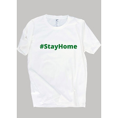 Áo thun nam nữ 80% Cotton White05