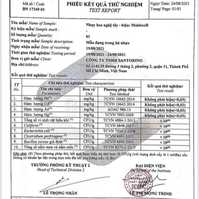 Nhuỵ hoa nghệ tây MahbooB