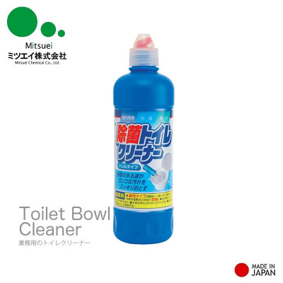 Chai tẩy rửa bồn cầu/ Toilet đậm đặc siêu sạch, không mùi Mitsuei 500ml hàng Made in Japan