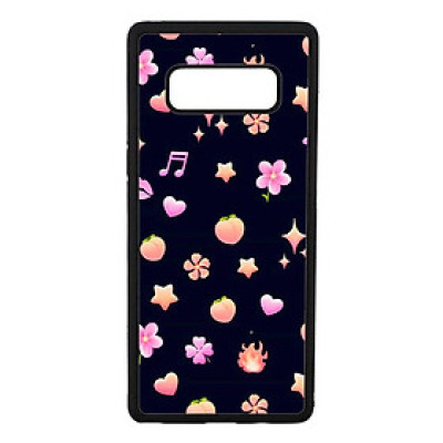 Ốp lưng cho Samsung Galaxy Note 8 mẫu nền hoa 243 - Hàng chính hãng