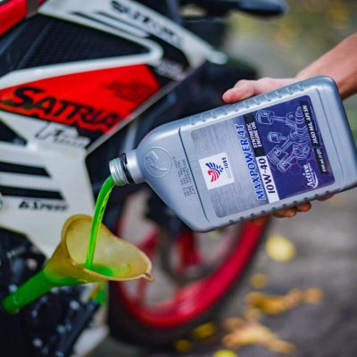 Combo Nhớt tổng hợp MAXLUBE MAXPOWER 10W40 946ml, Phụ Gia Xăng, Súc động cơ dành cho xe số, côn tay,pkl nhớt xanh