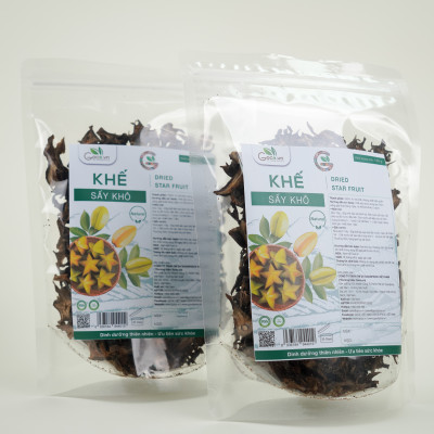 Khế sấy khô Goce - Công nghệ sấy lạnh cao cấp - 130g