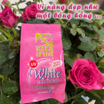 Kem Dưỡng Trắng Da Đẹp Liền Z ZALE HỒNG NGỌC TRAI 8g - BỘ 12 HỦ
