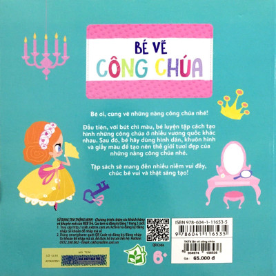 Tay Khéo Tay Xinh - Vẽ Công Chúa