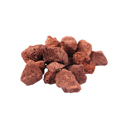 10KG Đá nham thạch đỏ Trung Quốc cỡ to lọc nước cho bể cá cảnh