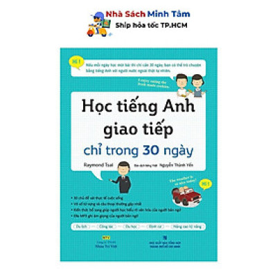 Sách - Học Tiếng Anh Giao Tiếp Chỉ Trong 30 Ngày - Nhân Trí Việt