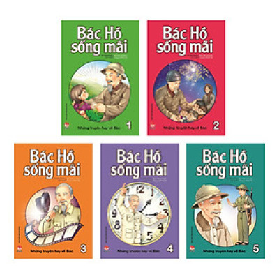 Combo Bác Hồ Sống Mãi (5 cuốn)