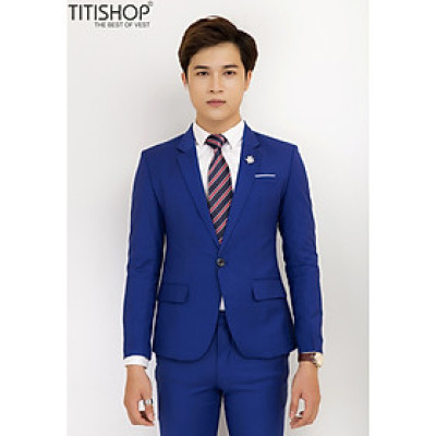 Áo Vest Nam Titishop AVN297 Xanh 1 Nút 