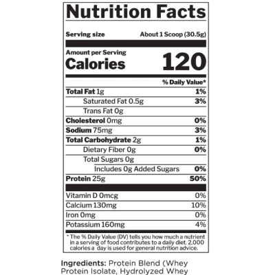 Sữa tăng cơ hương vị tự nhiên Rule 1 Protein Isolate/ Hydrolysate Naturally Flavored 1.68 - 1.72lb tặng Rule 1 Sample