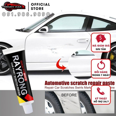 Sơn xóa xước bề mặt xe ô tô nhiều màu: Đen, bạc, đỏ, trắng, trắng ngọc trai