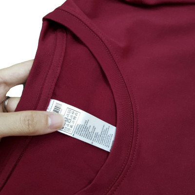 Áo thun nam nữ 80% Cotton Red08