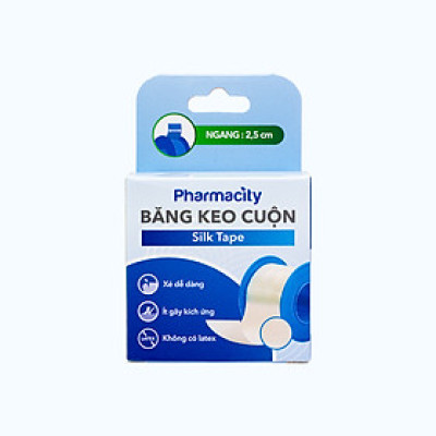 Băng keo y tế Pharmacity (2.5cm x 5m)