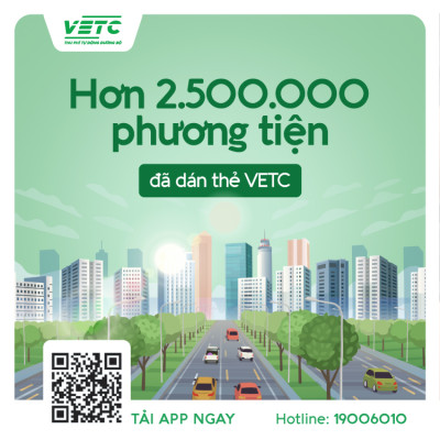 Thẻ thu phí tự động VETC - Thẻ thu phí không dừng VETC (Hàng chính hãng)
