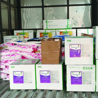 Hấp thụ khí độc ao tôm YUCCA GRO