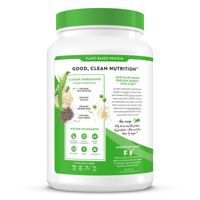 Bột Protein Thực Vật Mỹ ORGAIN Organic Protein 920g, Bột Đạm Chuẩn Hữu Cơ USDA