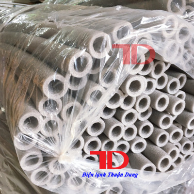 Ống bảo ôn ĐƠN XÁM lắp điều hòa máy lạnh PHI 16 hàng nhập khẩu - Điện Lạnh Thuận Dung