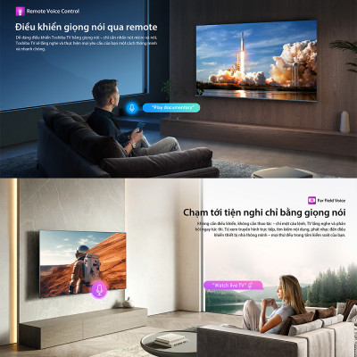 [SP Mới 2025] Smart Tivi Toshiba 65 inch QLED 65M450RP, Giao Hàng Toàn Quốc, Bảo Hành 24 Tháng, Hàng Chính Hãng