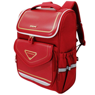 Ba Lô Chống Gù - Kala Y TC2587_BT.0039 - Màu Đỏ Rượu - Tặng Kèm Túi Vải