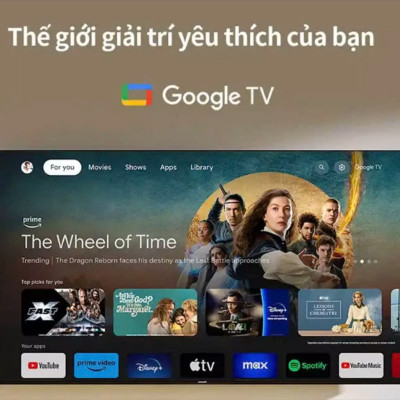 Google Tivi Hisense QLED Hisense 55 inch 55Q6N Google Assistant Có Tiếng Việt, Bảo Hành 3 Năm - Hàng Chính Hãng