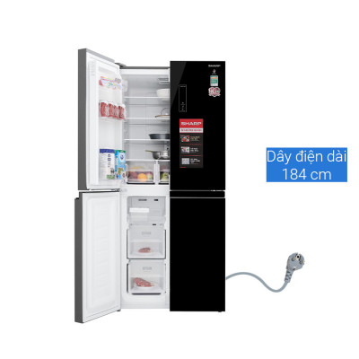 Tủ lạnh Sharp Inverter 401 lít SJ-FXP480VG-BK - chỉ giao HCM