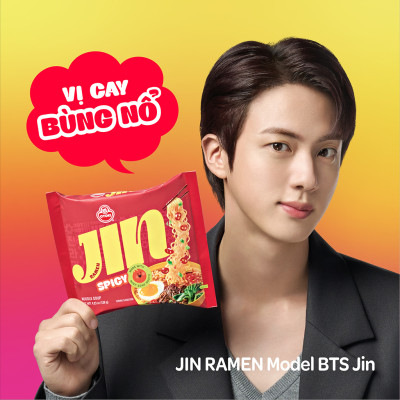 Combo 6 Ly Mì Jin Cay Ottogi 65g